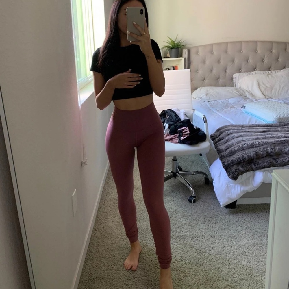 Lululemon Align Legging 28” Moss Pink